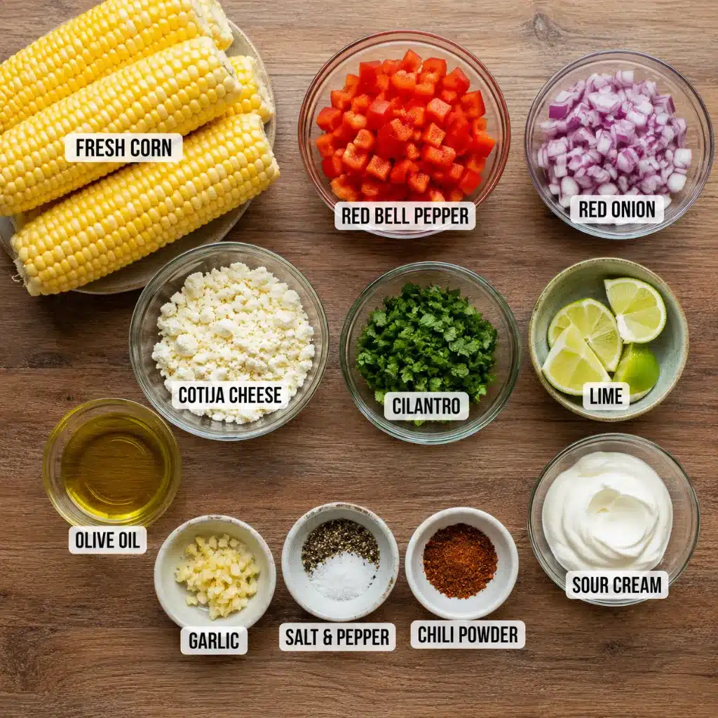 Grilled Corn Salad Recipe