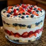 Red White and Blue Trifle recipe