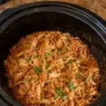 Slow Cooker Chicken Tacos (3 Ingredients)