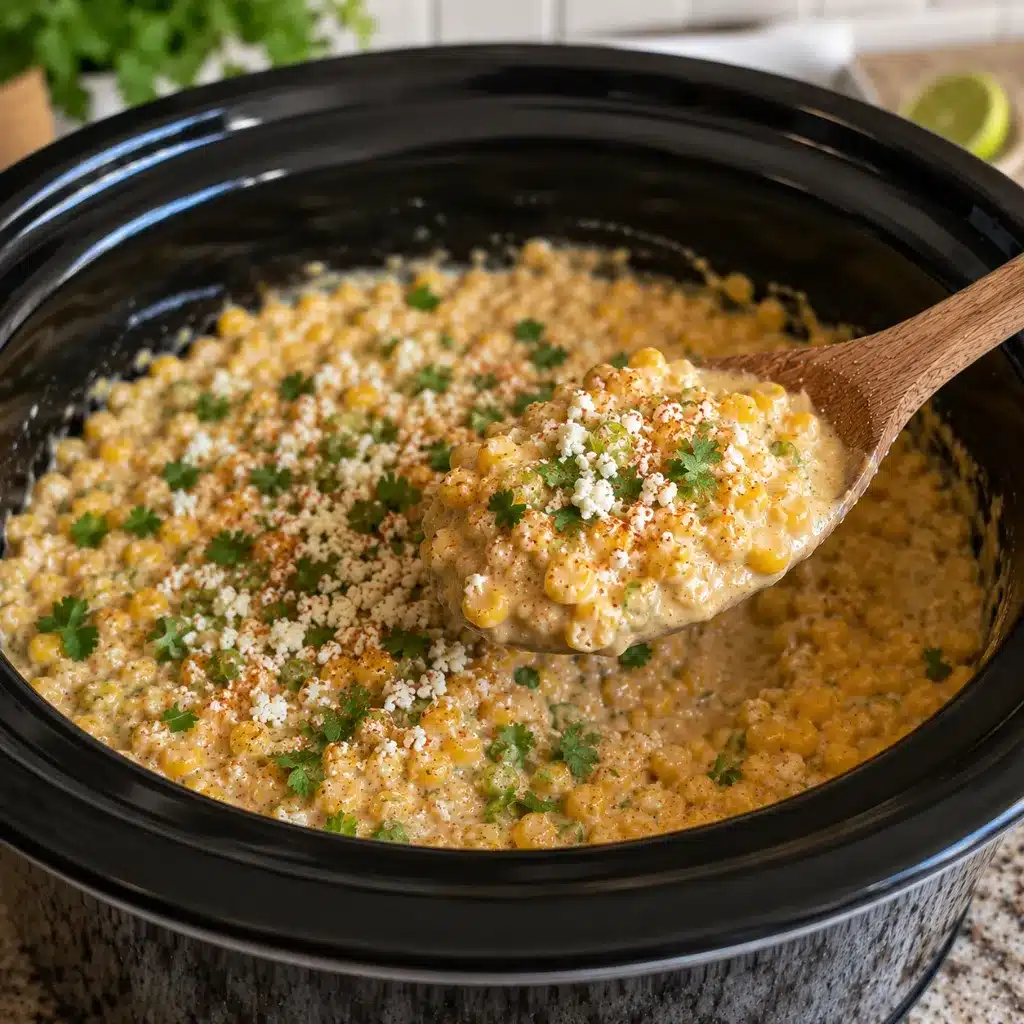 Slow Cooker Street Corn (Esquites)