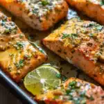 Lemon Garlic Butter Salmon Recipe