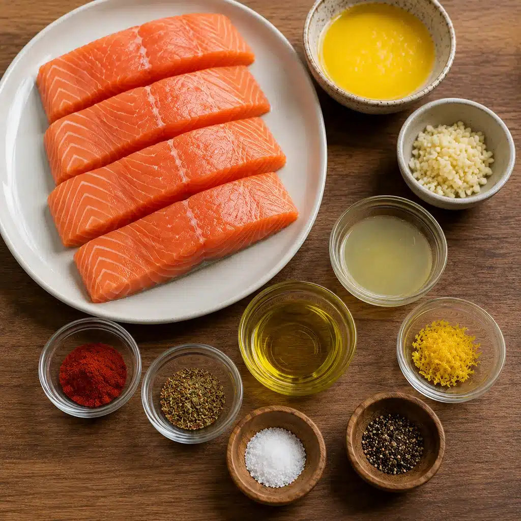 Lemon Garlic Butter Salmon