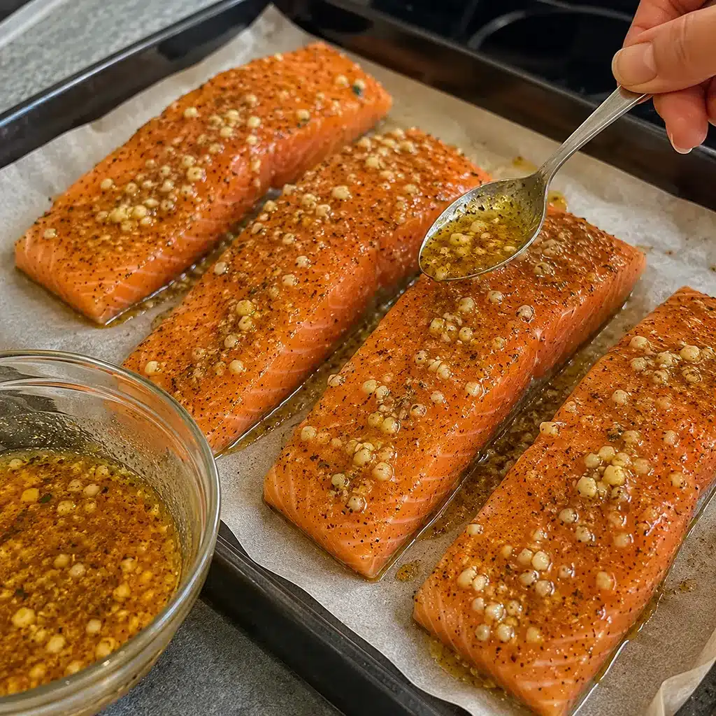 Lemon Garlic Butter Salmon