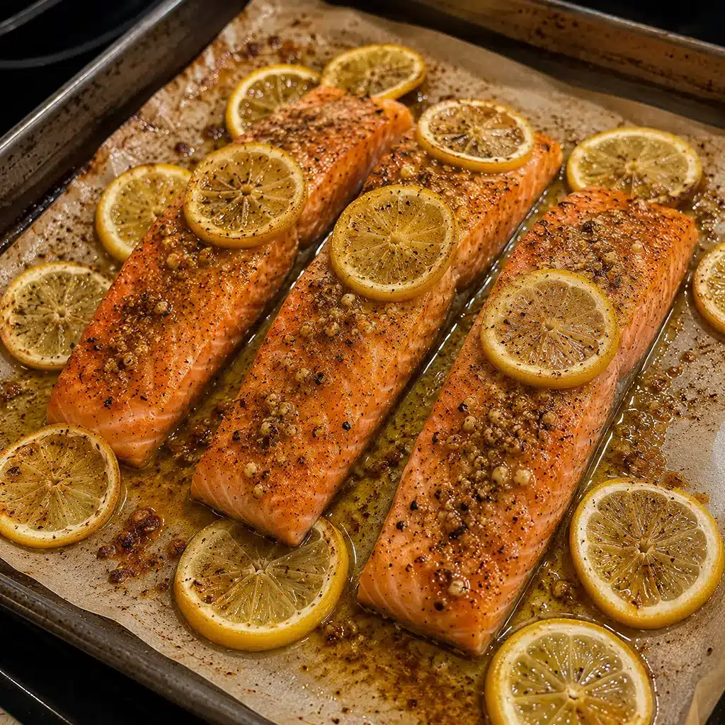 Lemon Garlic Butter Salmon