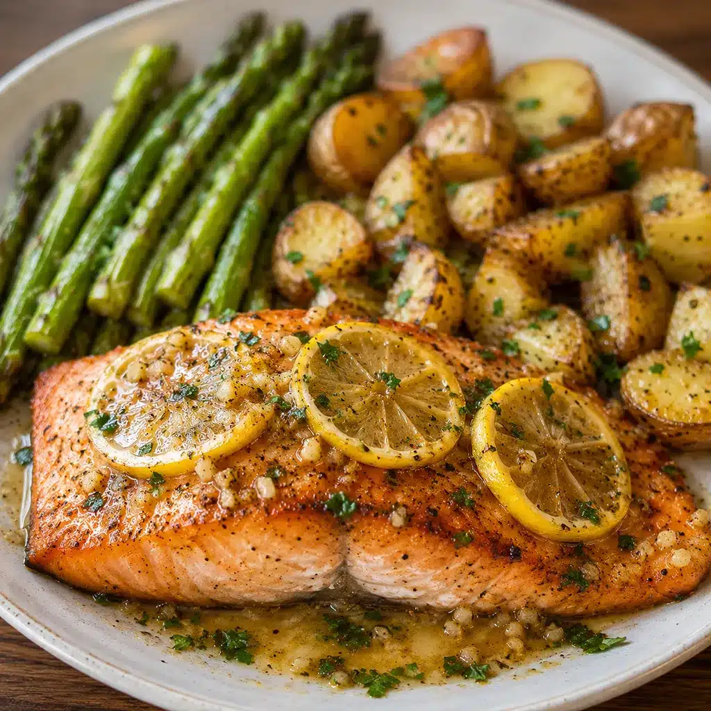 Lemon Garlic Butter Salmon
