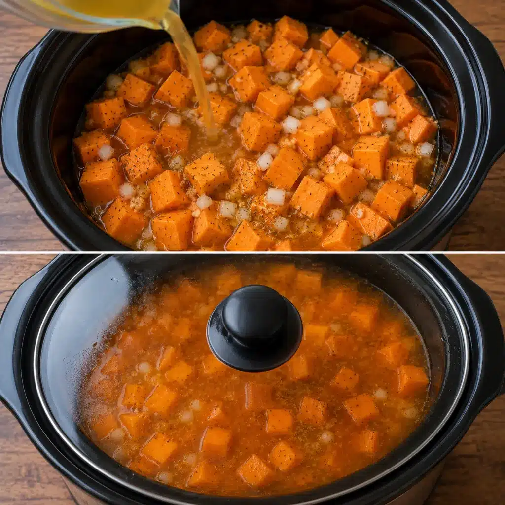 Crockpot Sweet Potato Soup