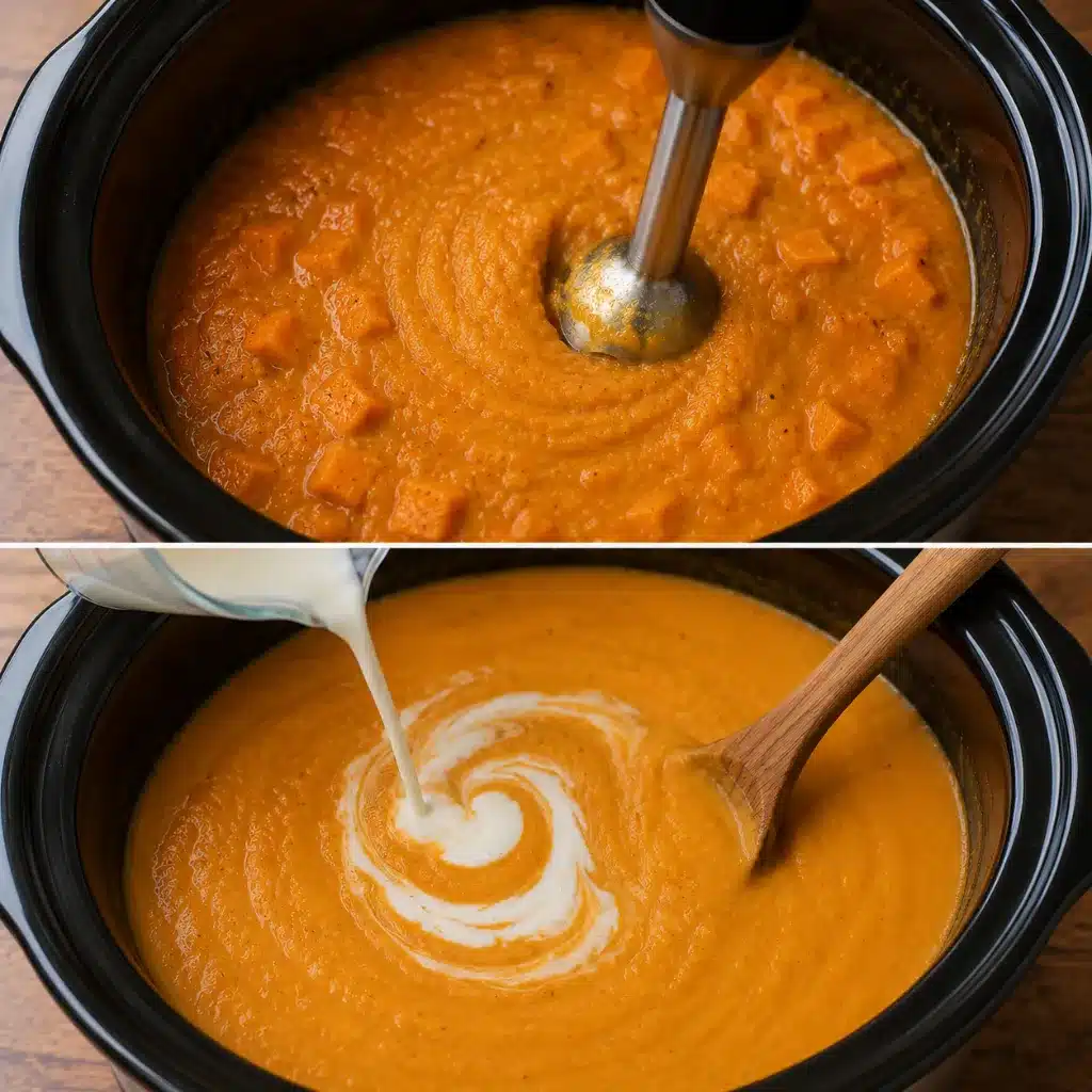 Crockpot Sweet Potato Soup